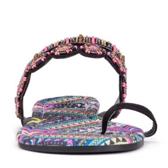 Muk Luks Farrah Sandals Boho Summer Sandals - Picture 7 of 8
